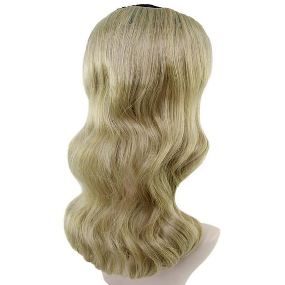 HPO Adult Women's Styless Straight High Heat Clip-In Synthetic Extension, Multiple Color Option -16"
