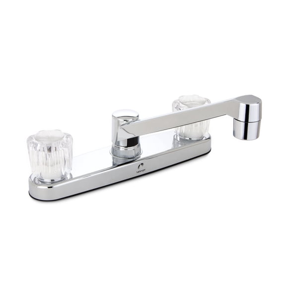 Stylewise Dual Handle Kitchen Faucet, Polished Chrome