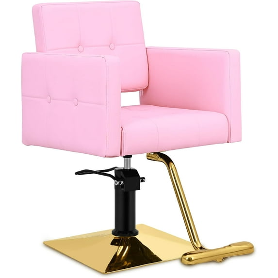 Styling Chair for Hair Stylist,Wide Seat Hydraulic Hair Salon Chair Barber Chair, 360° Swivel,Recline 135°,Beauty Spa Cosmetology Shampoo Hairdressing Braiding Tattoo Chair for Women Men