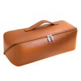 thumbnail image 1 of Styling Tools Travel Organizer Bag - Durable Water-Resistant PU Hair Tool Bag for Dryer, Straightener & Brushes, Compartment Portable Storage for Travel & Home Organization, 1 of 4