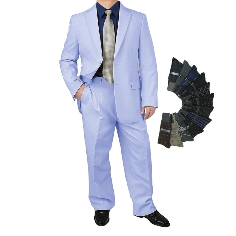dress socks with blue suit What Color Socks Go with Navy Suits & Blue Dress Pants?