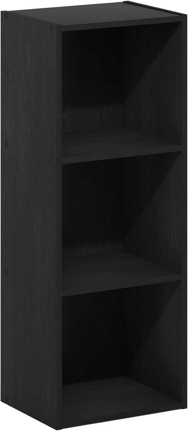 Blackwood 3-Tier Open Shelf Bookcase