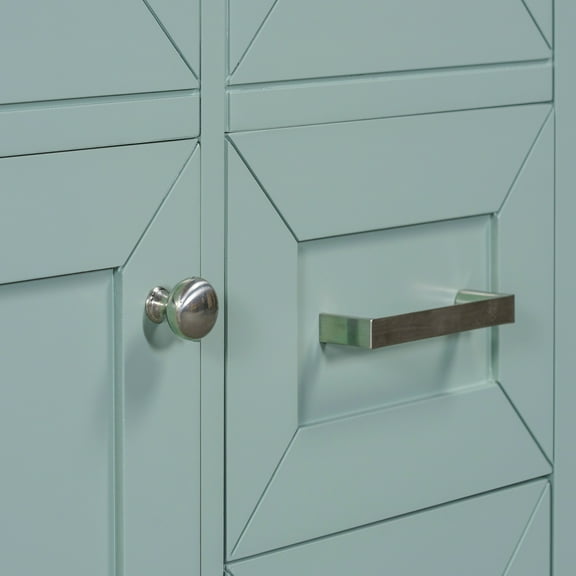 Stylish 30" Bathroom Cabinet - Sink With Drawer & Space Modern Vanity Painted Finish