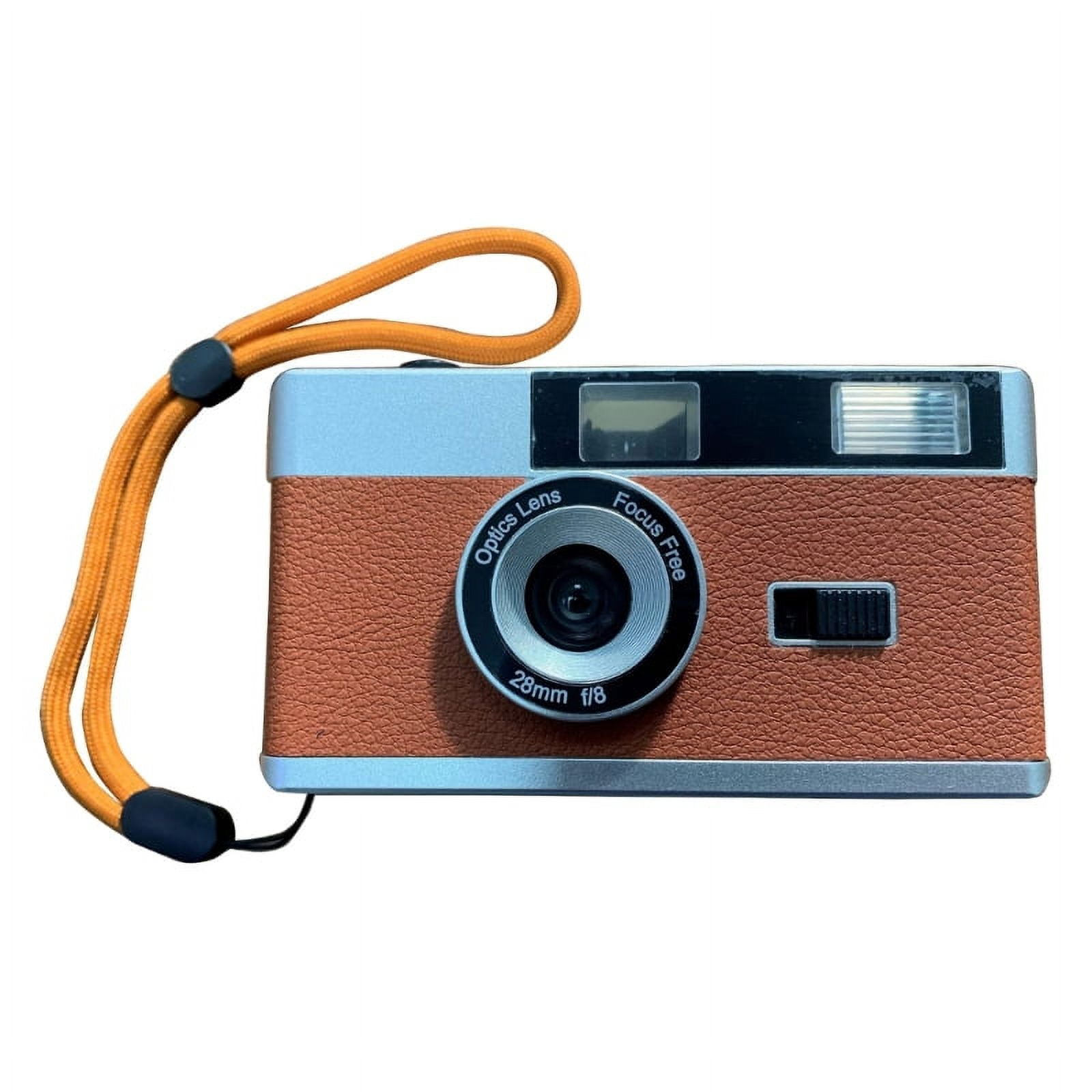 Stylish 35mm Film Camera with Flash Embrace the Charm of Analog 