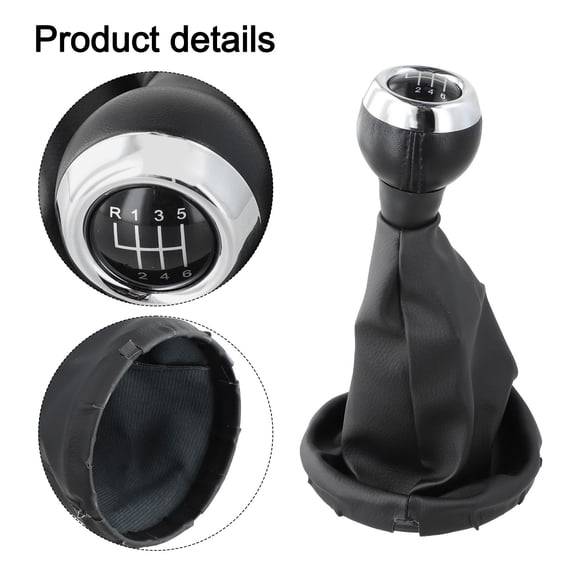 Stylish 6 Speed Gear Shift Knob with Dust Cover Compatible with For Mini For Cooper R56 2006 2012 Elegant and Modern Design