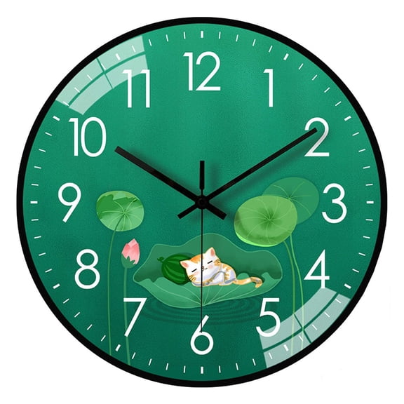 Stylish 8 Inch Acrylic Wall Clock For Home Decor With Quartz Mechanism