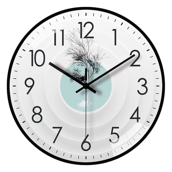 Stylish 8 Inch Acrylic Wall Clock For Home Decor With Quartz Mechanism