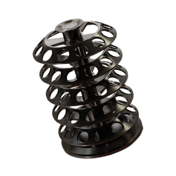 Stylish ABS Coffee Pods Dispenser With 60 Capacity Rotating Base For Coffee Kitchen Countertop