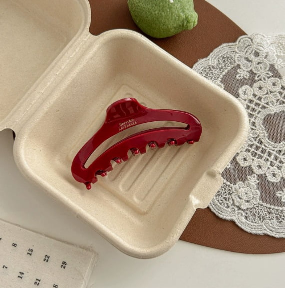 Stylish Acetate Shark Clip for All Hair Types - Strong Grip, Elegant Design for Daily Wear