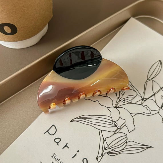 Stylish Acetate Shark Hair Clip - Strong Grip for All Hair Types, Perfect for Daily Wear and Special Occasions