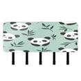 thumbnail image 1 of Stylish Acrylic Key Holder Wall Mount small shelf with hooks Decorative & Functional for Home Organization Cute Pandas, 1 of 6