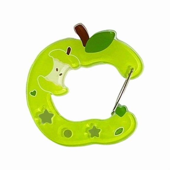 Stylish Acrylic Keychain With Carabiner Clip And Cute Hollow Design Keychain Pendant For Bags Keys Backpacks