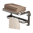 thumbnail image 1 of Stylish Adhesive Towel Rack Without Drilling Required Home Organization, 1 of 17