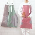 thumbnail image 1 of Stylish Adjustable Cooking Apron Oil-Proof, Sleeveless Design with Large Pocket and Striped Print for a Chef-Inspired Look, 1 of 7
