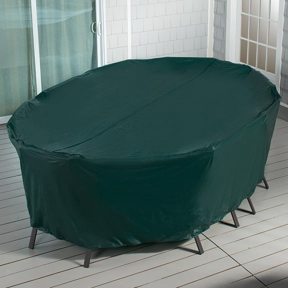 Protective Outdoor Furniture Cover for Patio All Season - Round Table and Chairs Cover