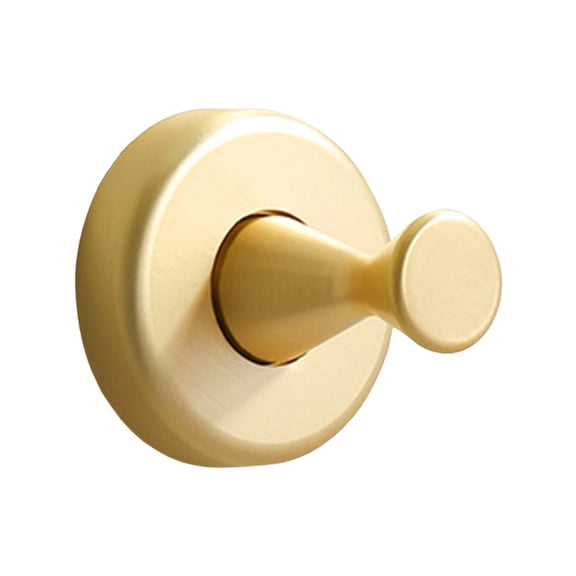 Stylish Alloy Clothes Hook, Durable Wall-Mounted Hook, Elegant Design for Home Organization, Strong Load-Bearing Capacity, Convenient Traceless Installation