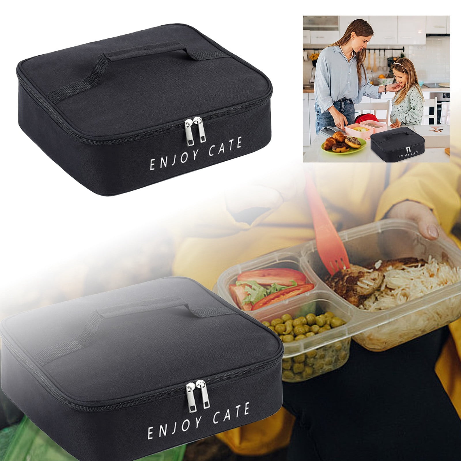 Stylish And Convenient Lunch Handbag For Meals Freezer Meal Containers