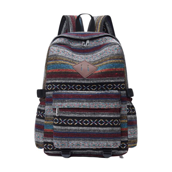 Stylish And Practical Backpack For Women Ethnic Styles Casual Book Bag Spaicous For School Travel And Outdoor Activities