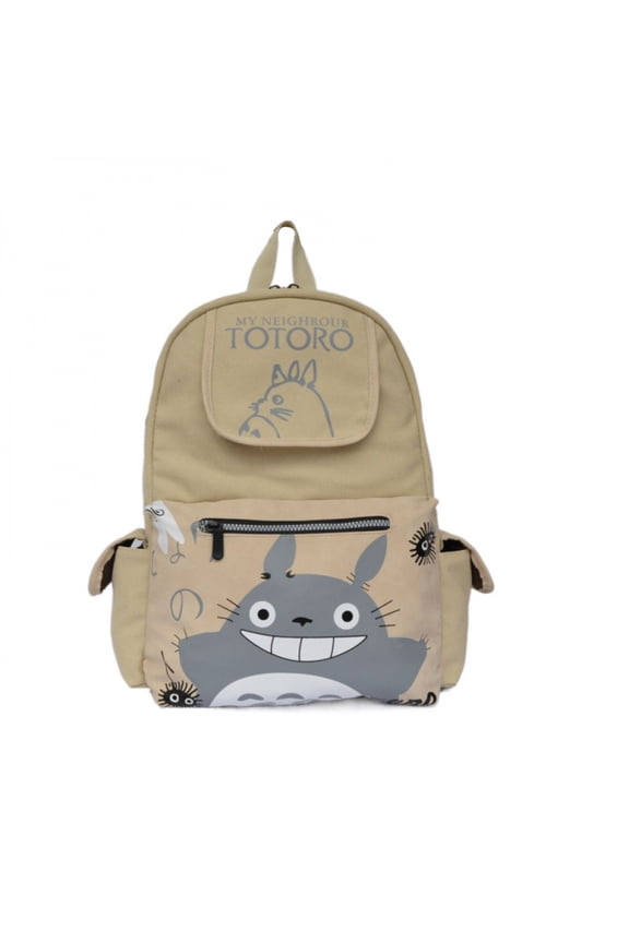 Stylish Anime Backpack with Unique Cartoon Graphics, Trendy Zipper Front Pocket & Side Compartments for Daily Travel & Outdoor Use