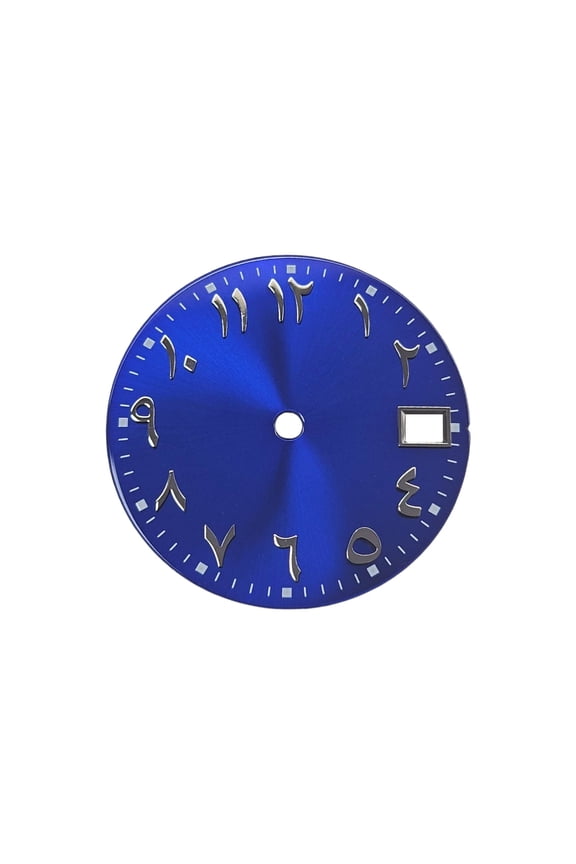 Stylish Arabic Numeral Watch Dials for Watch Movement Enthusiasts Multiple Color Option 28.5mm Diameter