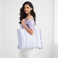 thumbnail image 1 of Stylish Attractive Women’s Backpack, Versatile Large-Capacity Bag Suitable for Going Out, Fabric Design with Practical Pockets, Comfortable Shoulder Straps, for Daily Use and Travel, 18.8in, B, 1 of 6