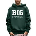 thumbnail image 1 of Stylish BIG BROTHER Letter Print Hoodies For 5-14Y Boys - Casual Graphic Design With Stretch Fabric For Comfortable Spring/Autumn Wear, 1 of 8