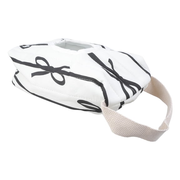 Stylish Baby Wet Wipes Carrying Case with Quilted Designs and Bowknot Detail