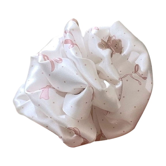 Stylish Banana Hair Clip Barrettes With Decorative Bowknot Vertical Hold Structure For Straight Curly Thick Hairs