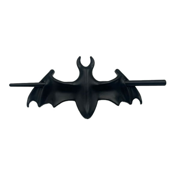 Stylish Barrettes Black Crow Hair Clip for Halloween Gothic Bat Unique Metal Accessories for Parties and Decorations for Women and Girls
