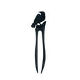 thumbnail image 1 of Stylish Barrettes Black Crow Hair Clip for Halloween Gothic Bat Unique Metal Accessories for Parties and Decorations for Women and Girls, 1 of 5