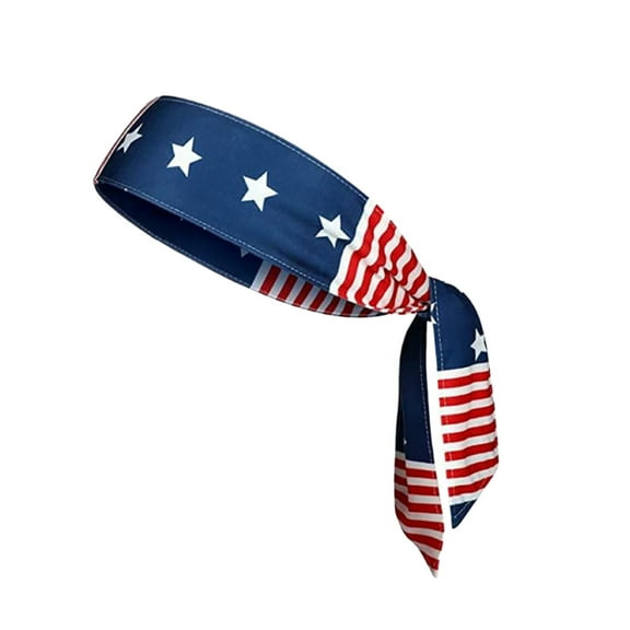 Stylish Barrettes & Stunning Flag Polyester Bandana For Outdoor Fashion & Patriotic Events