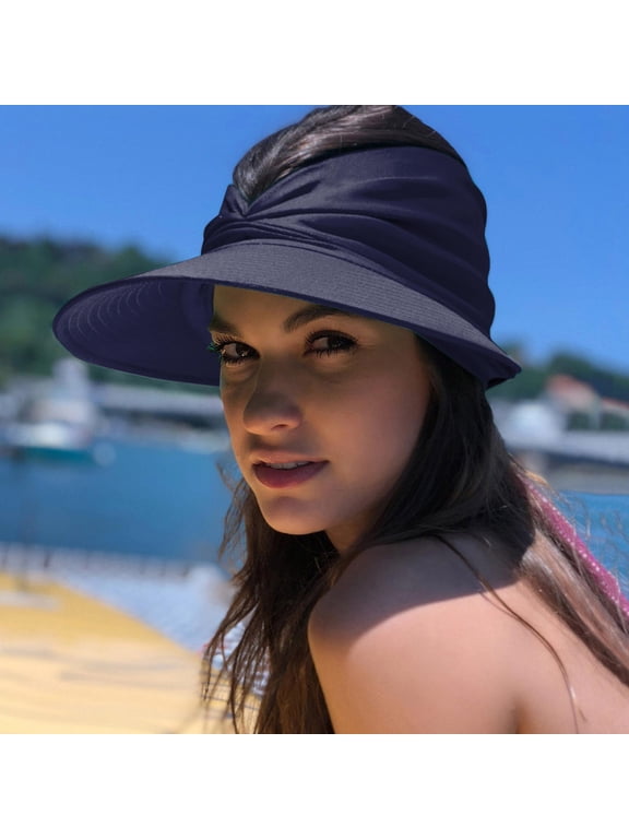 Stylish Beach Sun Visor Hat for Women Outdoor Sports and Summer Sun