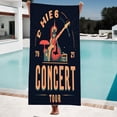 thumbnail image 1 of Stylish Beach Towel for Women - Vibrant Floral Pattern Soft Bath Towel Quick - Dry Pool Towel Perfect for Travel & Swimming, 1 of 6