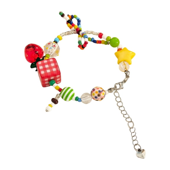 Stylish Beaded Bracelet With Bowknot Feature for Birthdays and Celebration