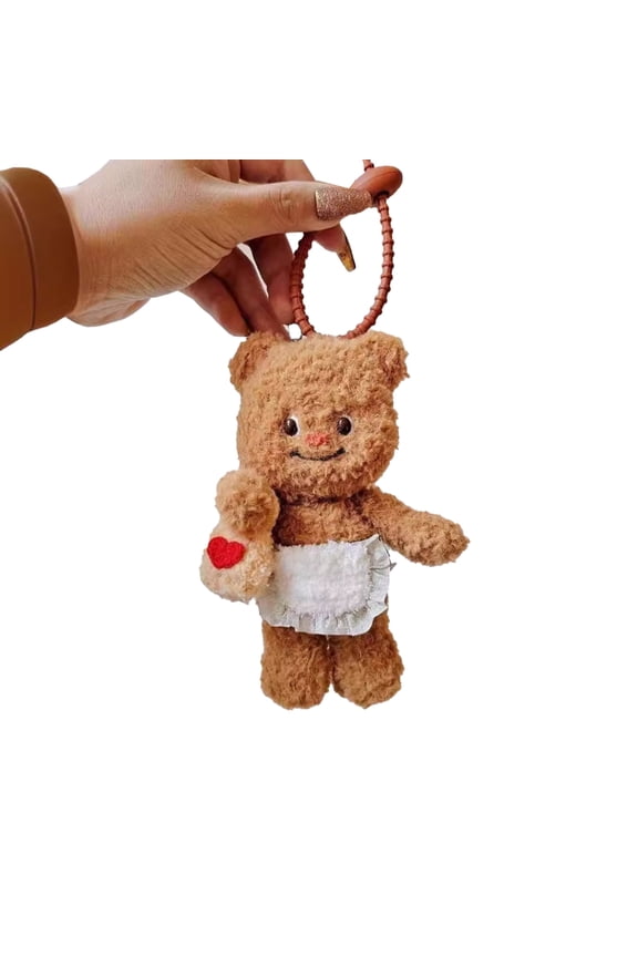 Stylish Bear Bag Charm Hangings Ornament Practical Bear Keyring Accessory Pendant Backpack Decorations