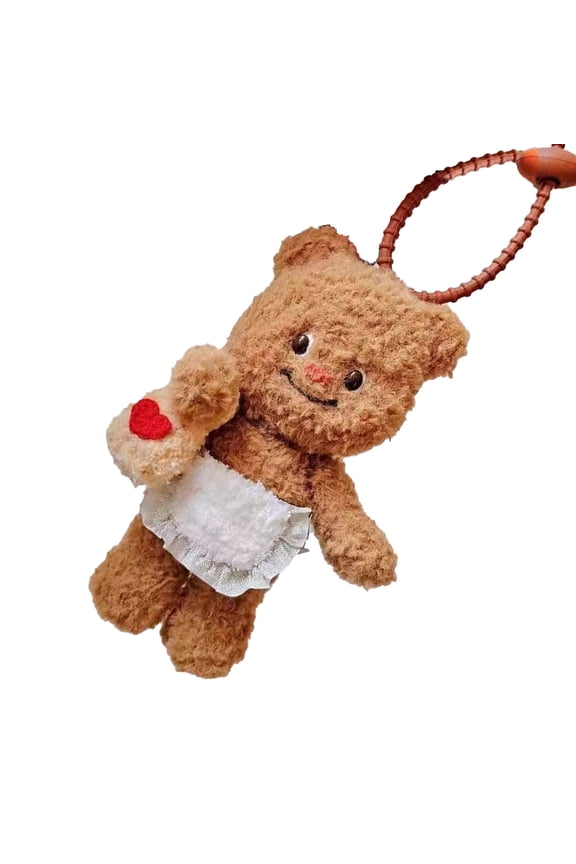 Stylish Bear Bag Charm Hangings Ornament Practical Bear Keyring Accessory Pendant Cute Backpack Decorations