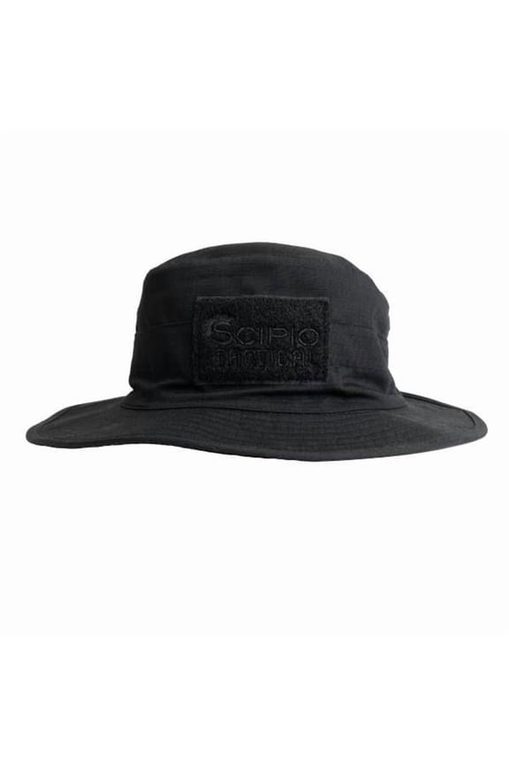 Stylish Black Bucket Hat - Pack of 6 - Durable & Adjustable