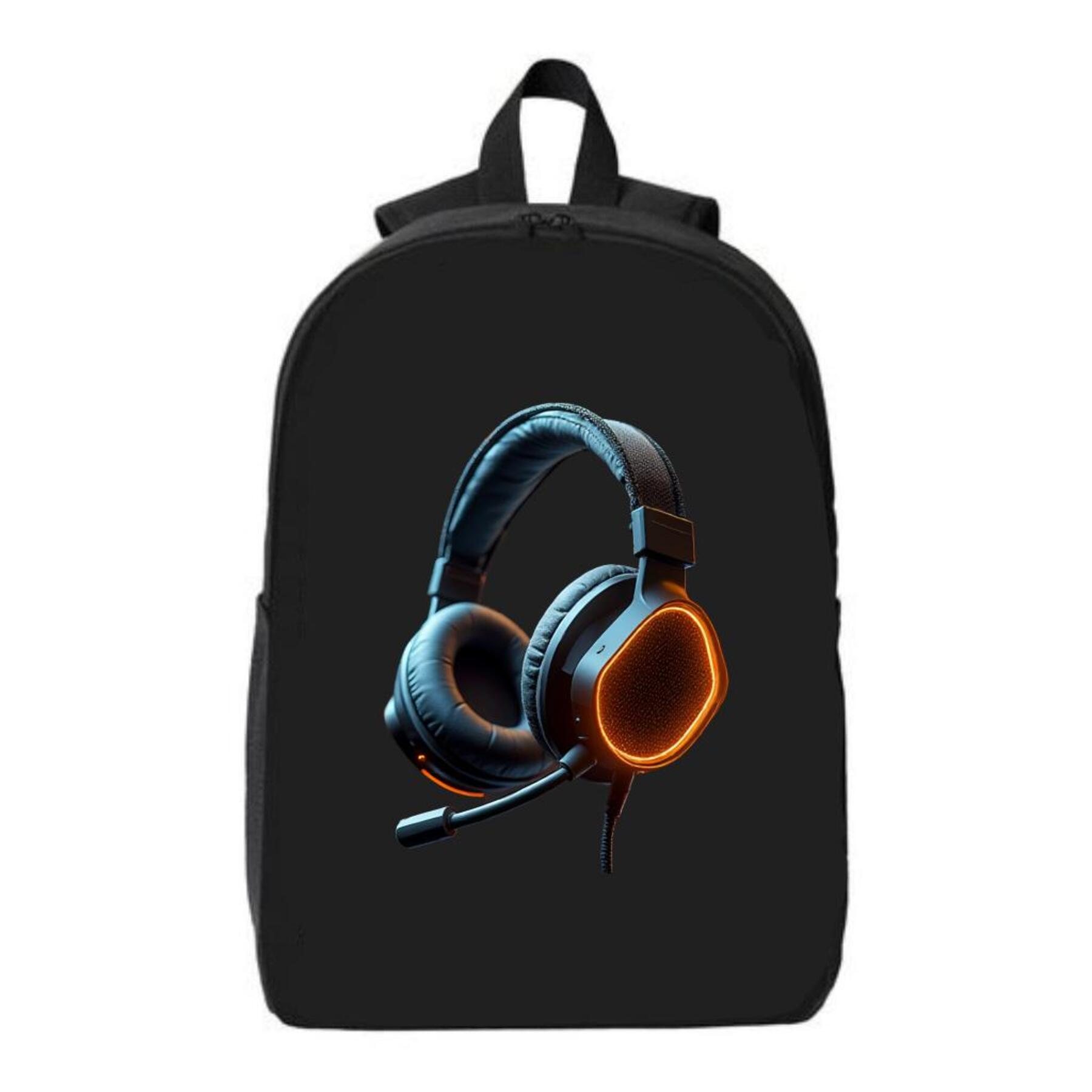 Stylish Orange Laptop/Backpack with Black Accents Dolce Italia Office Backpack | Bosca - Elegant Leather Backpack main image 4