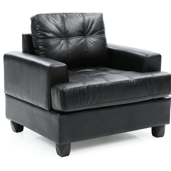 Stylish Black Saddle Arm Rest Chair For You - 38"w X 34"d 36"h Foam Padding Pu Material Assembly Required To Build Your Relaxation Space Fits Various Decor Settings Elegant Armchair With Arms Filled