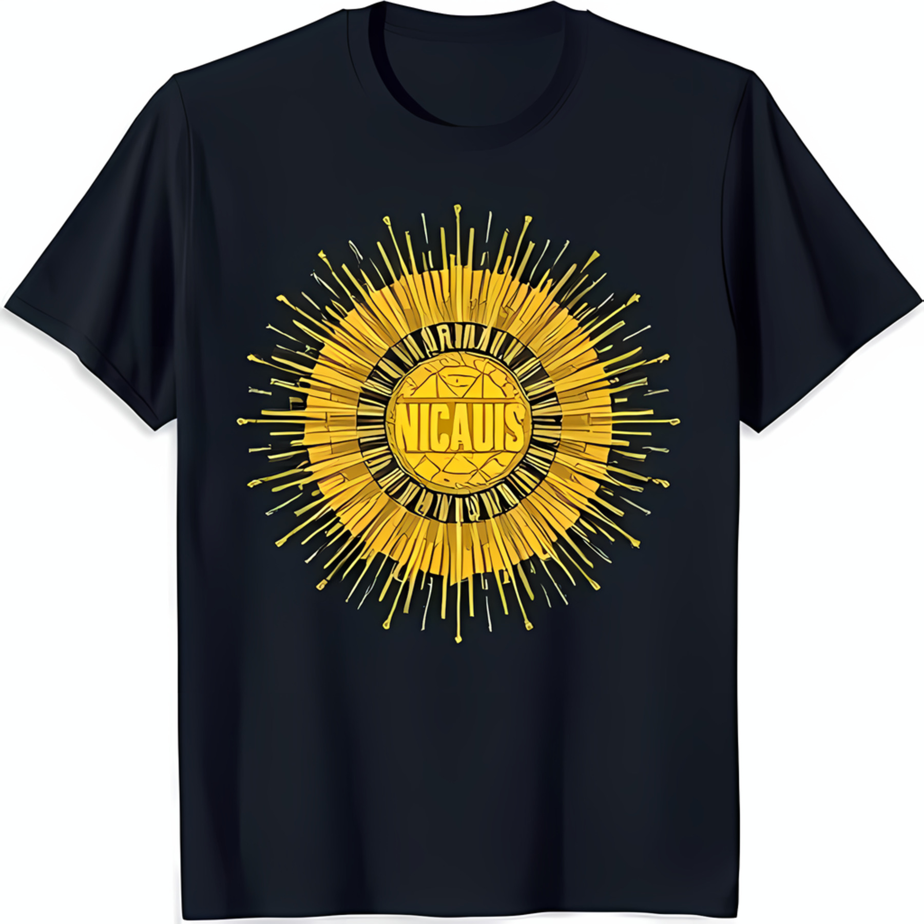 Stylish Black TShirt with Bold 'IPERDOWN' Graphic & 'KEY WEST' Design