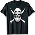thumbnail image 1 of Stylish Black T-Shirt with Eye Catching Chest Graphic for Any Occasion, 1 of 5