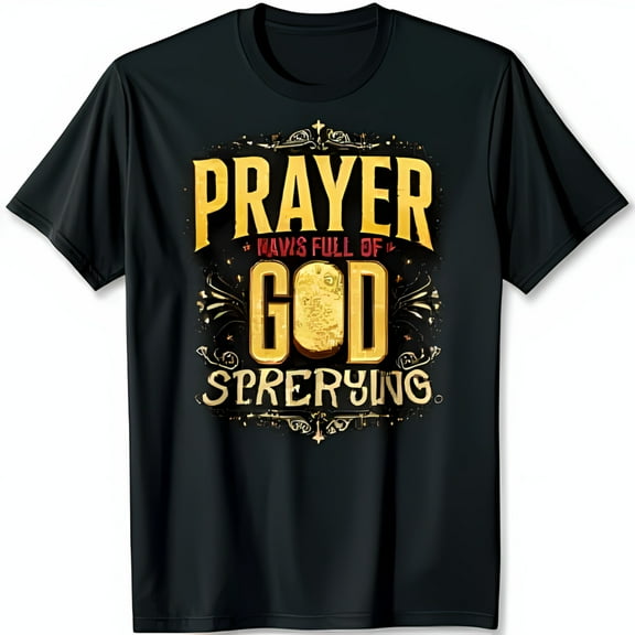 Stylish Black T-Shirt with Vibrant Chest Graphic Polyester Blend for Everyday Comfort