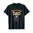 thumbnail image 1 of Stylish Black T-Shirt with Wullivan Dad Design & Hooded Illustration, 1 of 5