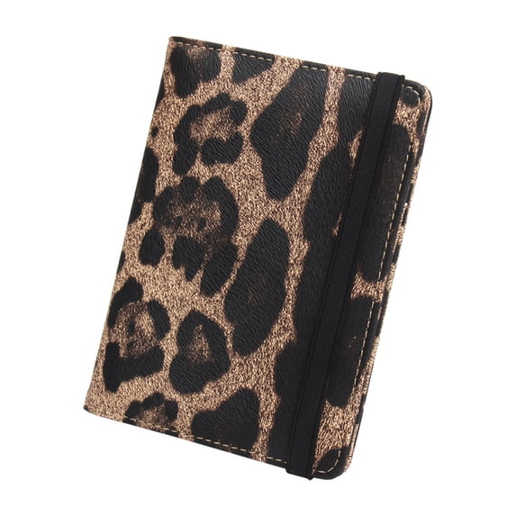 Stylish Blocking Passport Cover with Bandage Card Organized Keep Your Passport Safe Suitable for Various Occasion