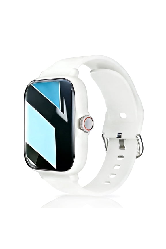 1.83" HD Smart Watch for Android & iOS, Wireless Call, Music Player, Notifications, Fitness Tracker for Men & Women (Pink)
