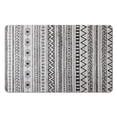 thumbnail image 1 of Stylish Boho Bathroom Runner Rug, 20x32 in - Non-Slip Moroccan Geometric Design. Soft, Machine-Washable Long Bath Mat Perfect for Bathtub, Sink, Shower. Bring Home the Farmhouse Charm!, 1 of 5