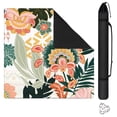 thumbnail image 1 of Stylish Boho Mahjong Mat Measuring 31.5 Inches Square Crafted from Rubber with Anti-Slip Properties and Noise Reducing Function for Cards Board Games, 1 of 5