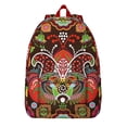 thumbnail image 1 of Stylish Boho Paisley Backpack - Versatile Daypack for School, Campus or Office Use, Lightweight & Roomy with Computer Compartment, Perfect Practical Gift for Any Occasion, 1 of 5