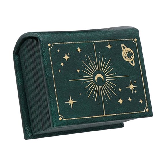 Stylish Book Designs Jewelry Case Practical Book Shaped Jewelry Organizers Holder Perfect For Gifts And Weddings