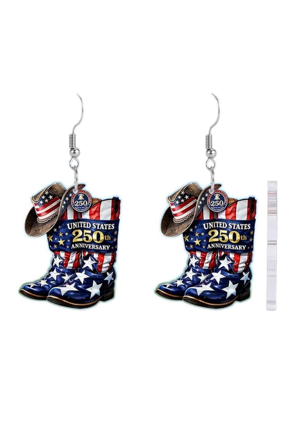 Stylish Boot Dangle Earrings For Fashion Punk Gothic Bohemian Drop Earrings
